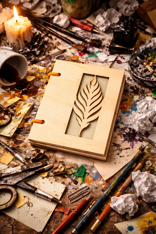 carnet reliure papier maison